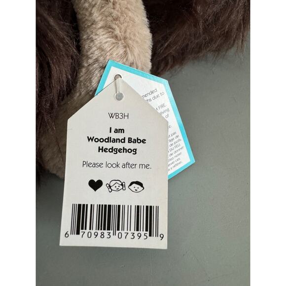 Jellycat 12” Woodland Babe Hedgehog Plush Toy Stuffed Animal New NWT - Picture 5 of 5